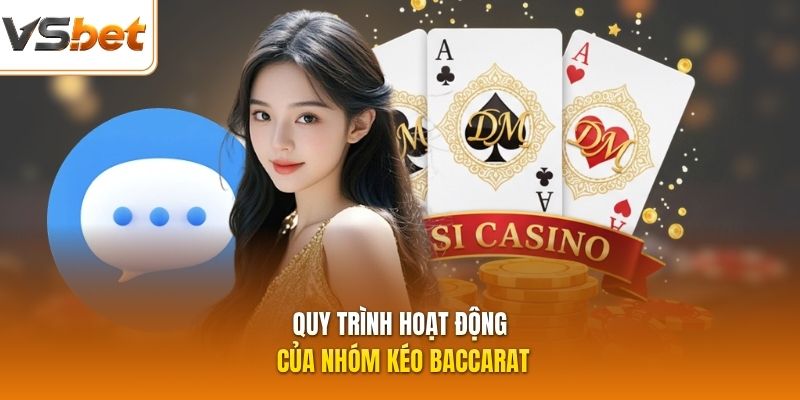 Quy trình hoạt động của nhóm kéo Baccarat